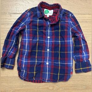 Mini Boden Kids Plaid Shirt